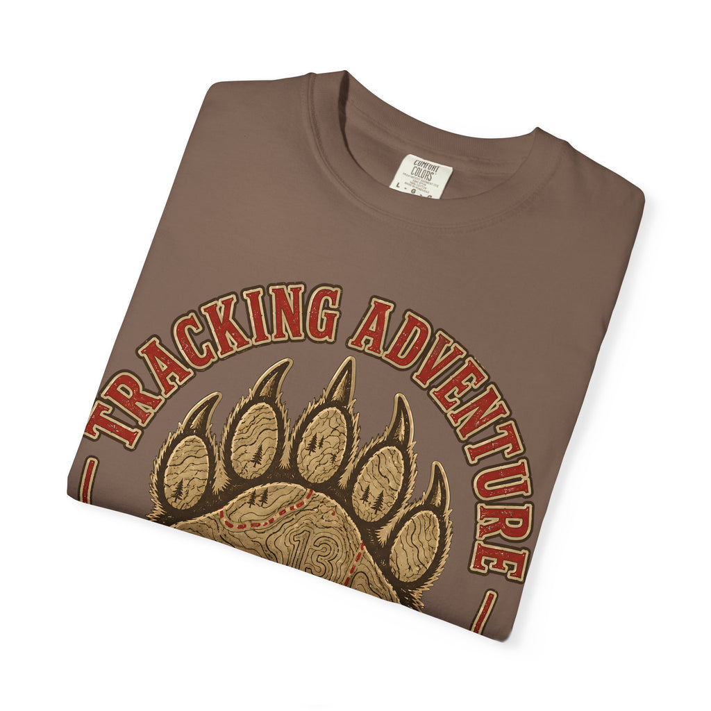 Tracking Adventure Follow the Path — Vintage Bear Paw Hiking Tee