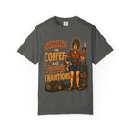 Running on Coffee and Family Traditions — Camping Humor Tee