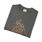Roasing Marshmallows Line Art T-Shirt
