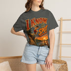 I Know a Spot — Vintage Lake Jumping Summer Camping Tee