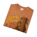 Peek-A-Boo Bigfoot — Funny Sasquatch Hiking Camping Tee