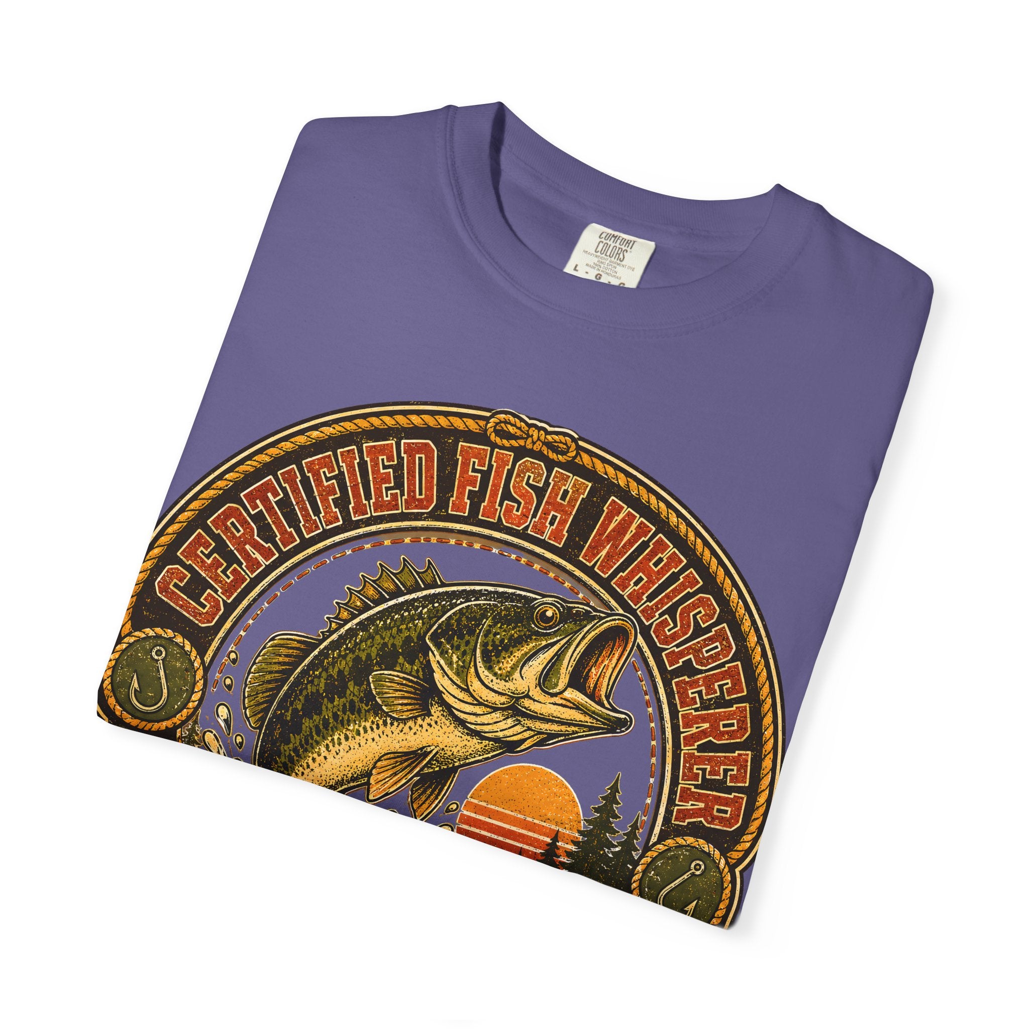 Certified Fish Whisperer Unverified Undefeated — Fishing Tee