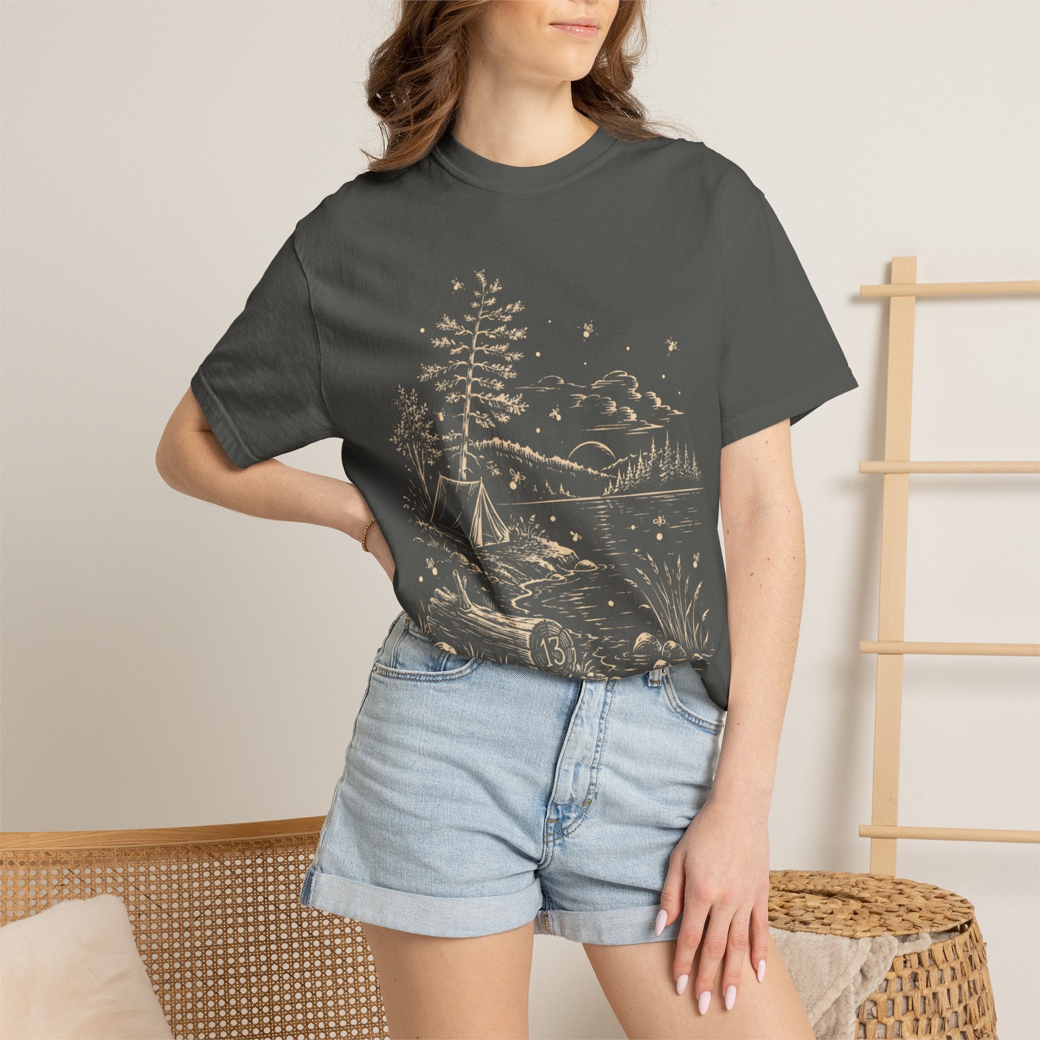Firefly Lake Campsite T-Shirt