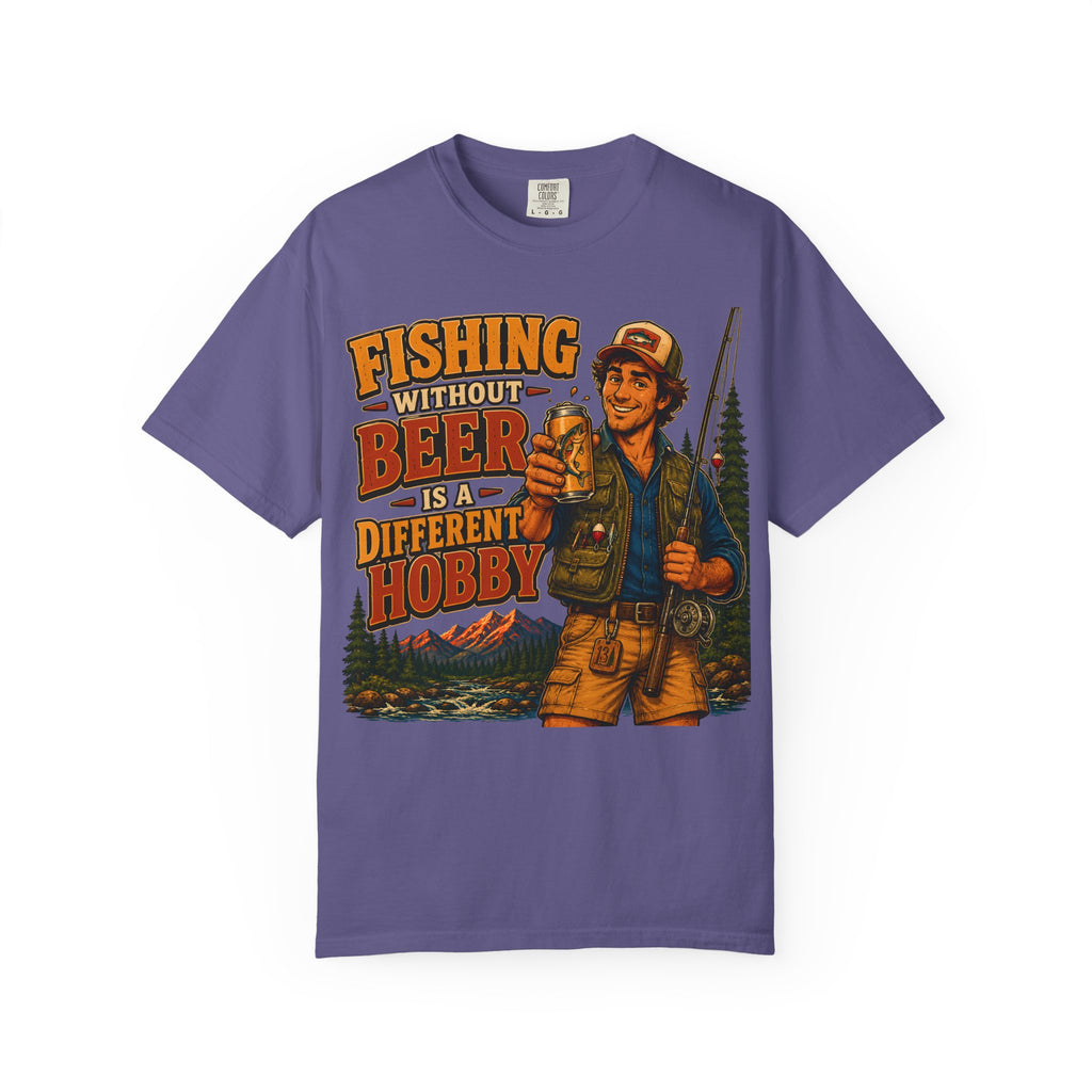 Fishing Without Beer Is a Different Hobby — Funny Fishing Tee