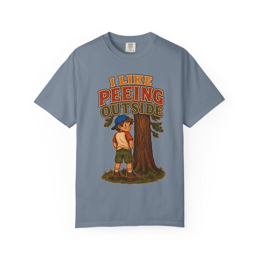 I Like Peeing Outside — Funny Camping Humor Tee