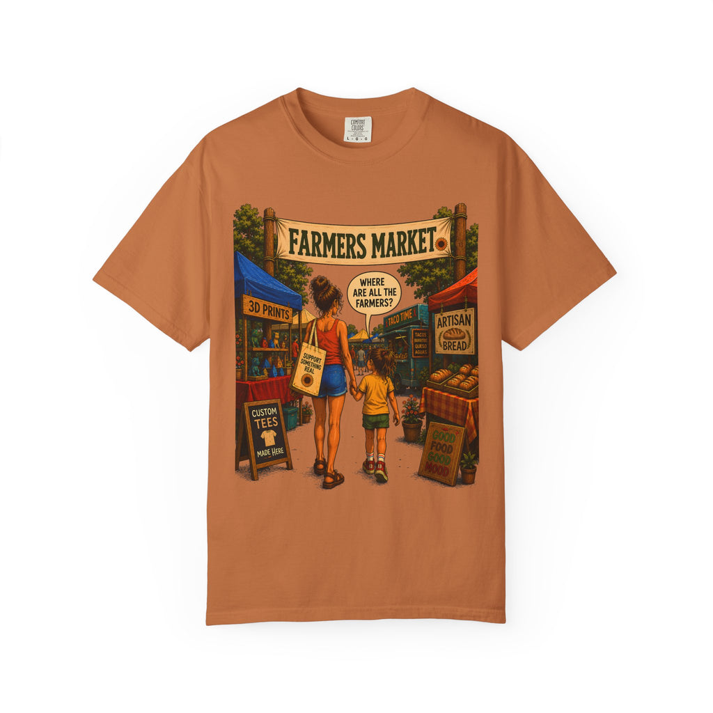 Farmers Market Where Are All the Farmers — Funny Outdoor Tee