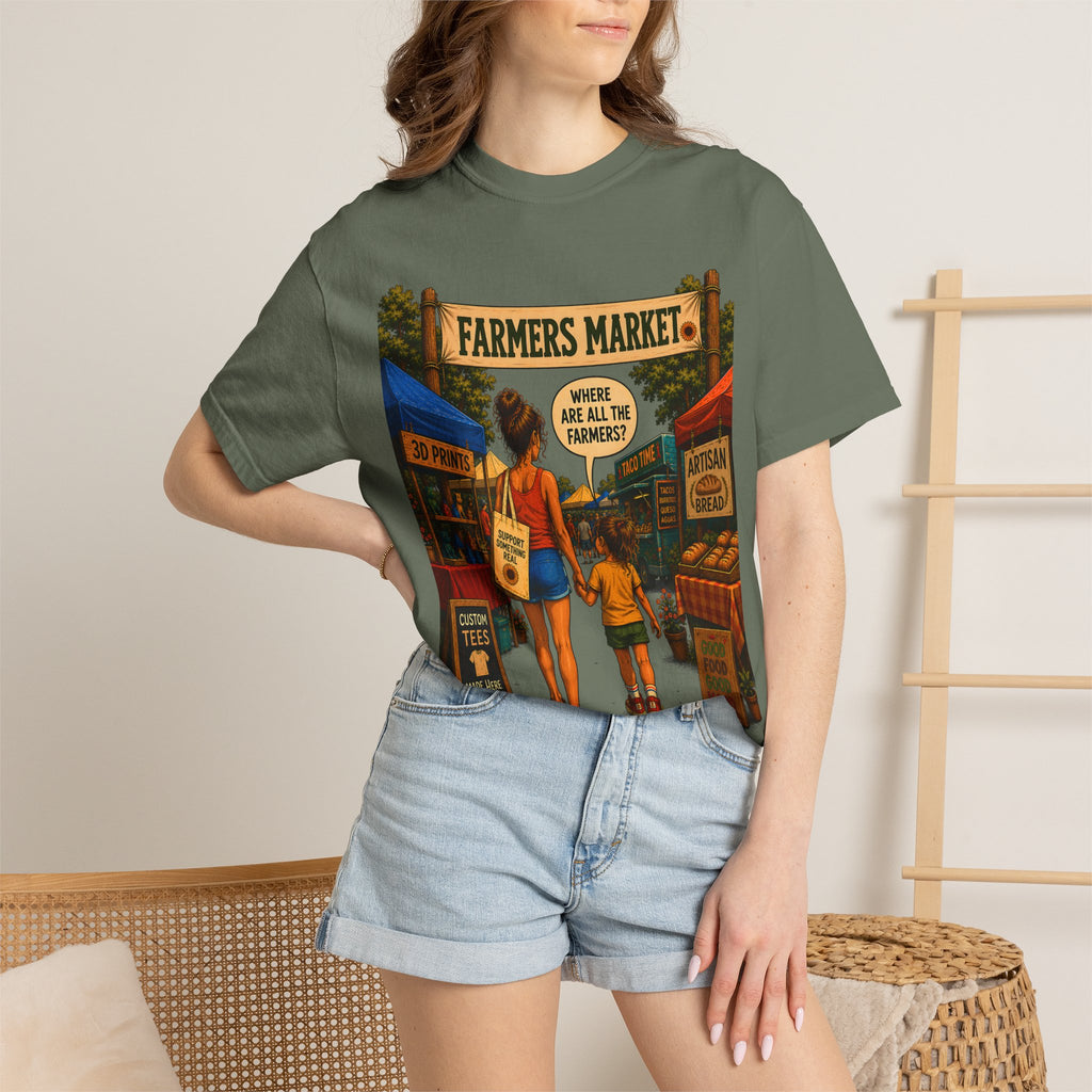 Farmers Market Where Are All the Farmers — Funny Outdoor Tee