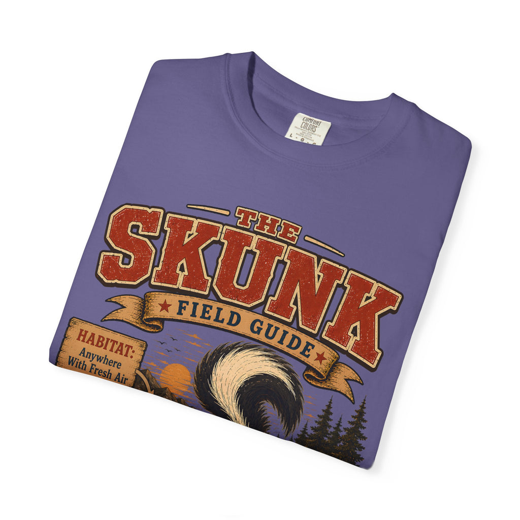 Skunk Field Guide - Biological Weapon Specialist Camping Tee