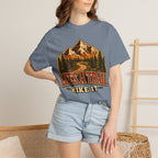Life's a Trail Hike It — Vintage Mountain Hiking Outdoor Tee