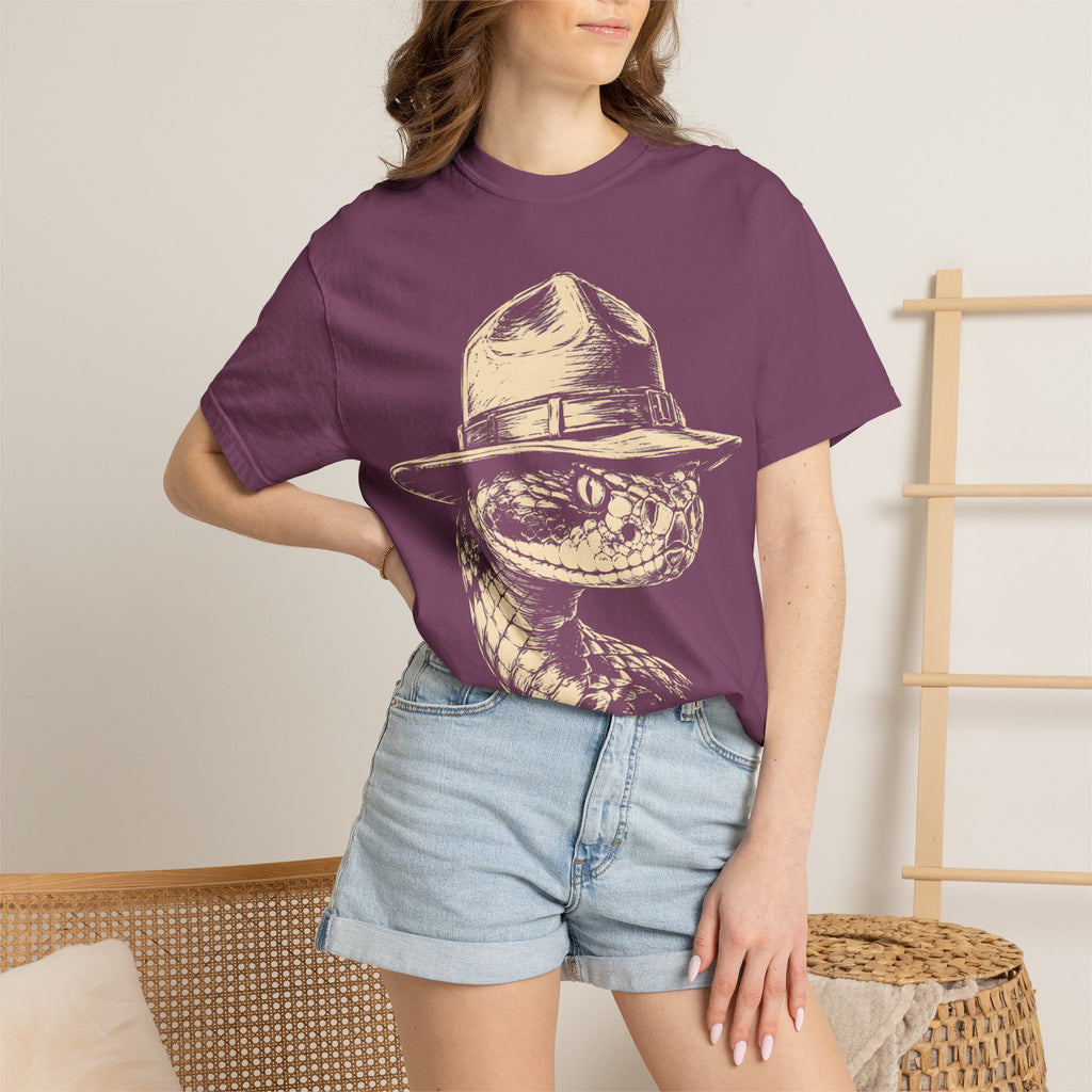 Rattlesnake Ranger — Vintage Sketch Outdoor Wildlife Tee