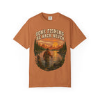 Gone Fishing Be Back Never — Funny Fly Fishing Outdoor Tee