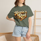 Keepin' It Reel — Retro Fishing Humor Tee