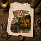 Grandma's Bedtime Rules Comfort Color Tee
