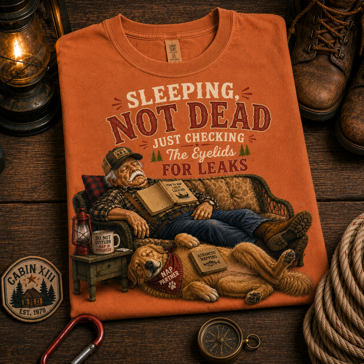 Sleeping Not Dead Comfort Colors Tee