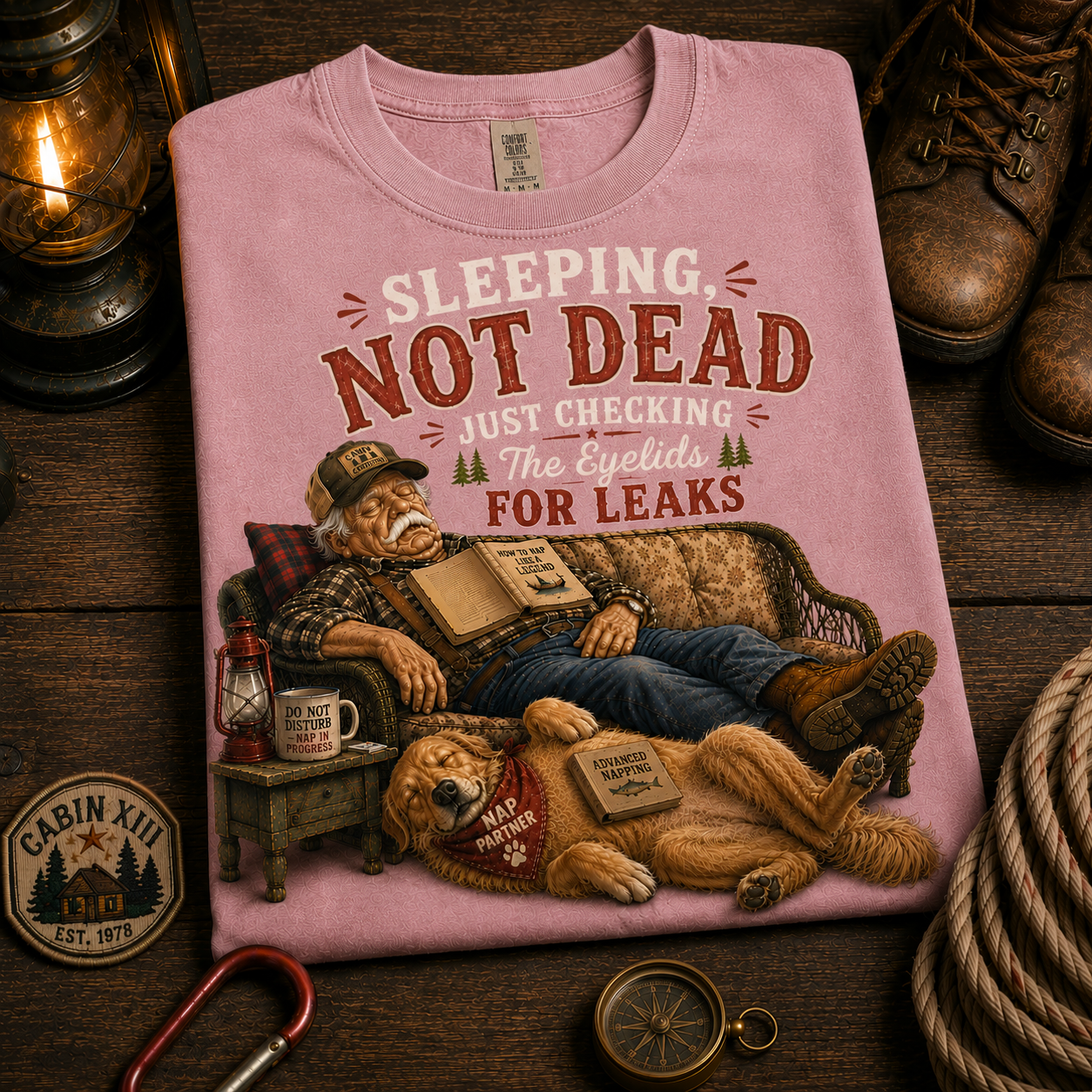 Sleeping Not Dead Comfort Colors Tee