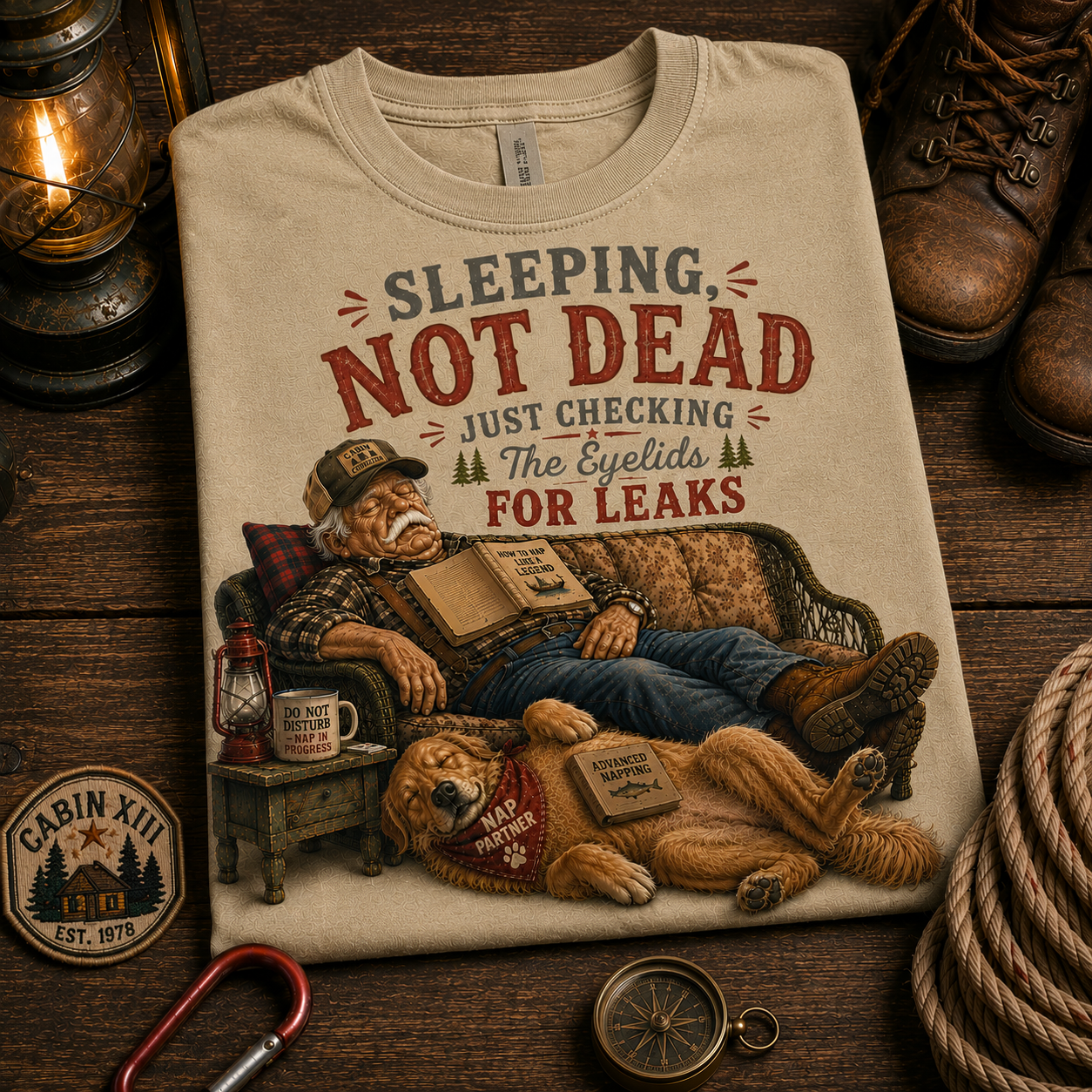 Sleeping Not Dead Comfort Colors Tee