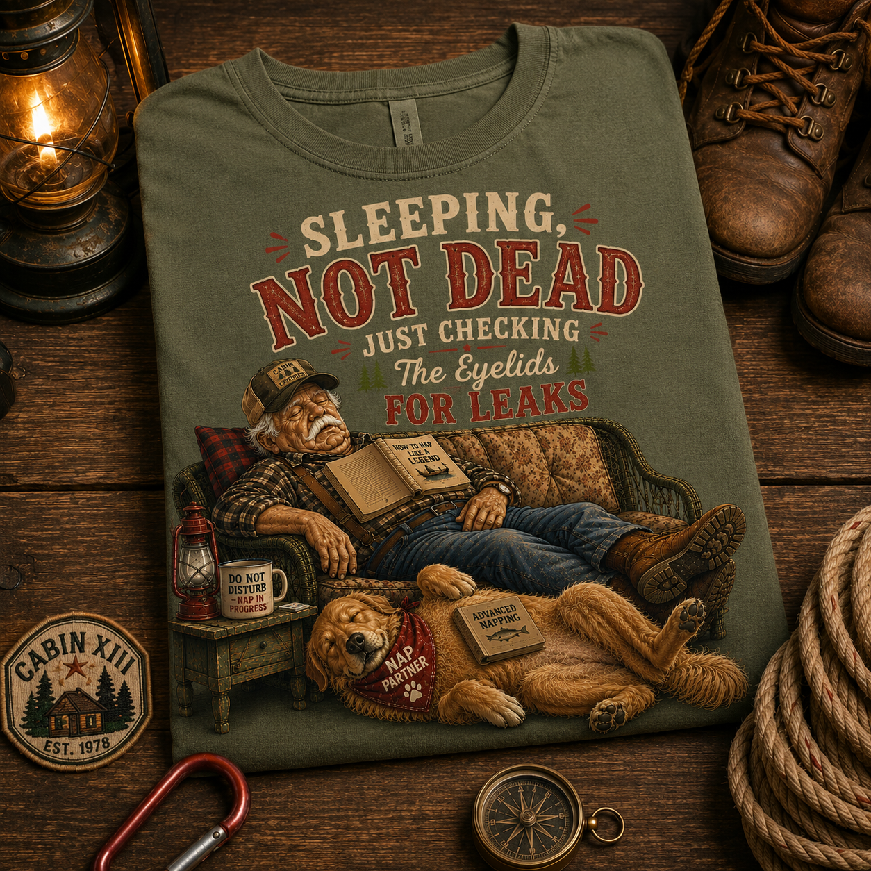 Sleeping Not Dead Comfort Colors Tee