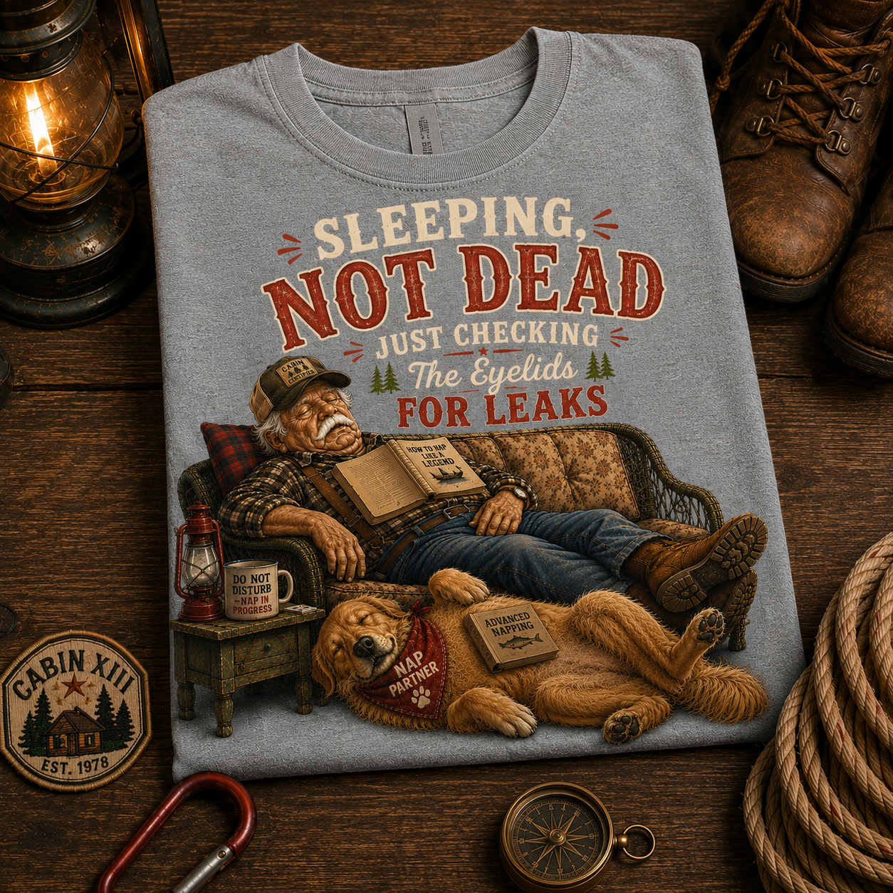 Sleeping Not Dead Comfort Colors Tee