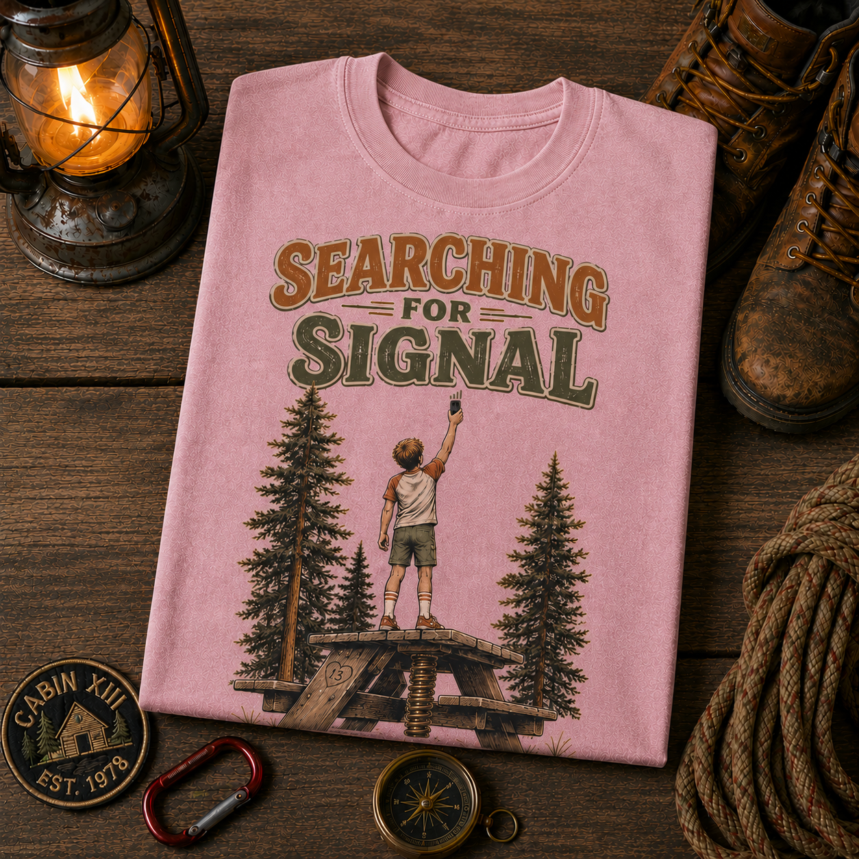 Searching for Signal Comfort Color Tee
