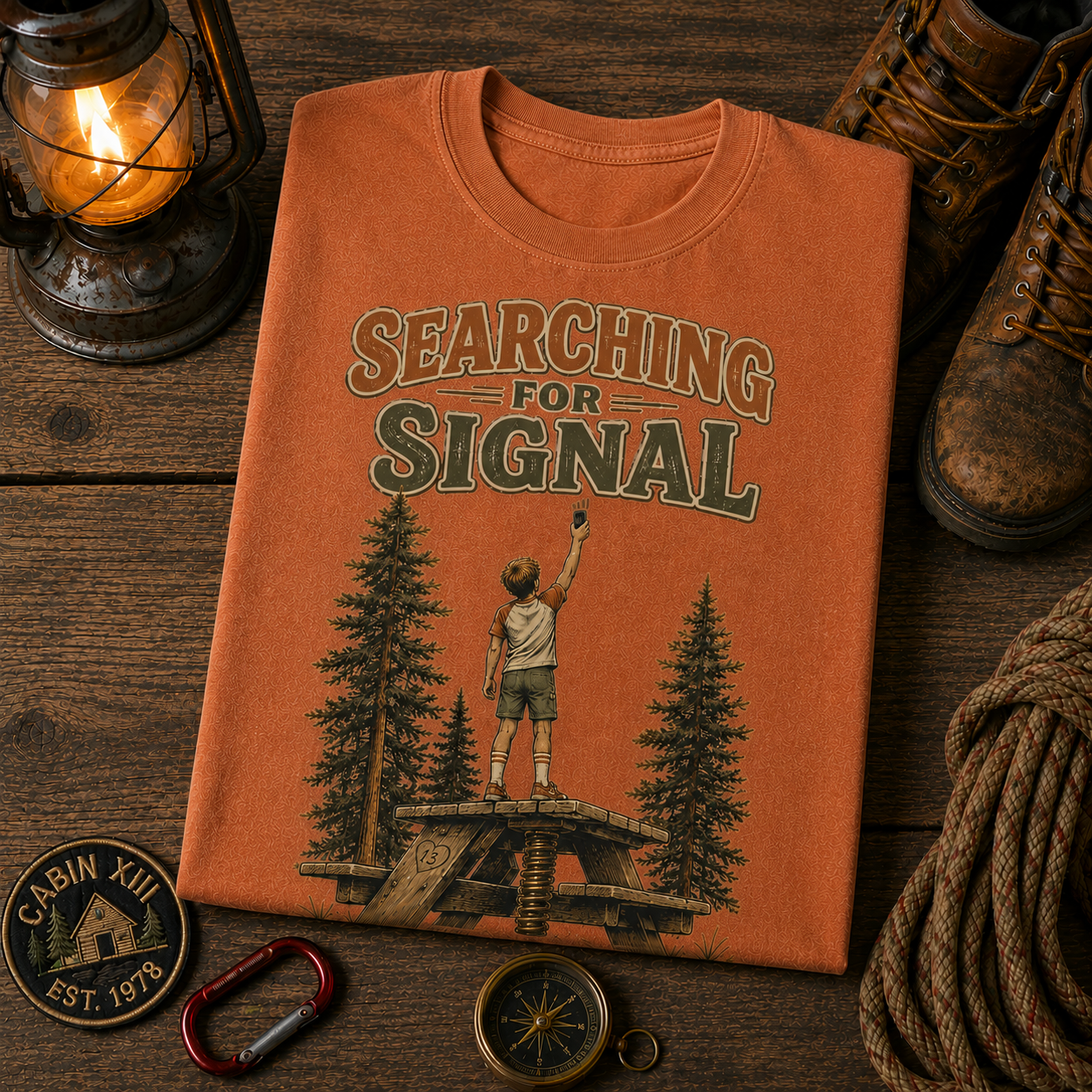Searching for Signal Comfort Color Tee