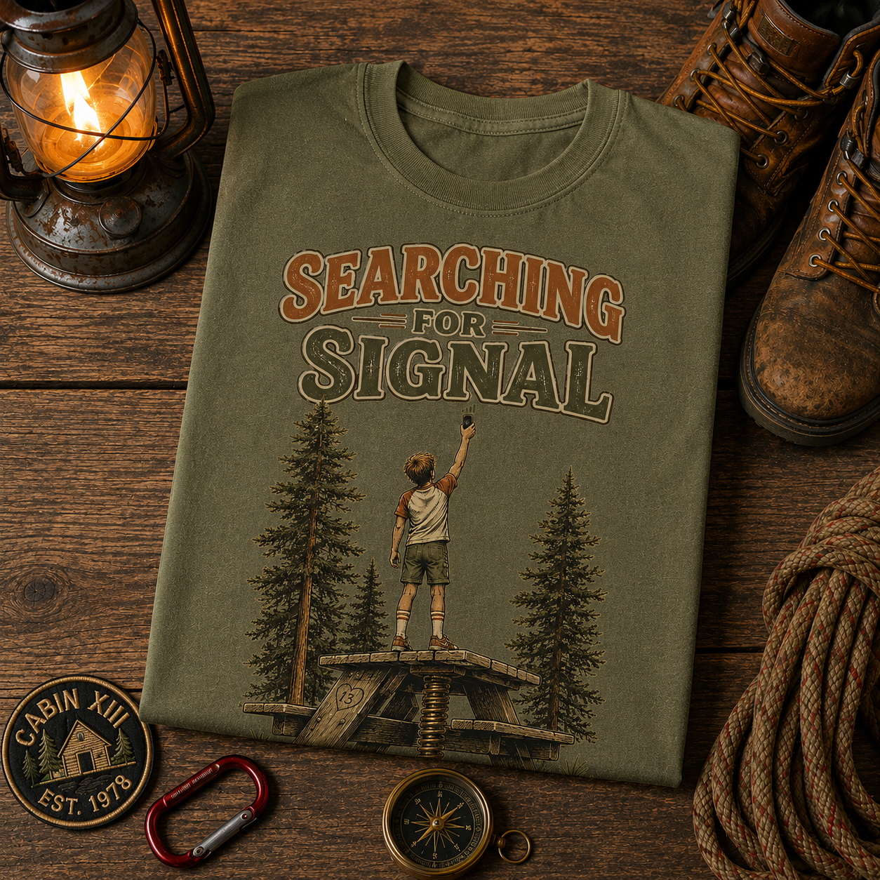 Searching for Signal Comfort Color Tee