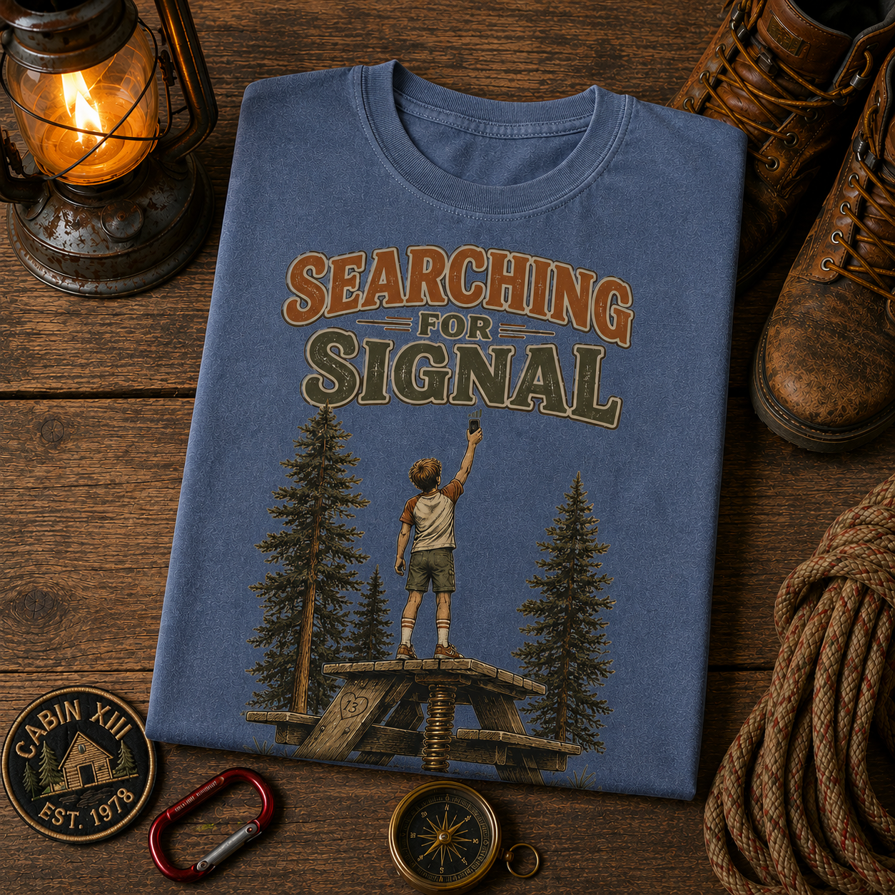 Searching for Signal Comfort Color Tee