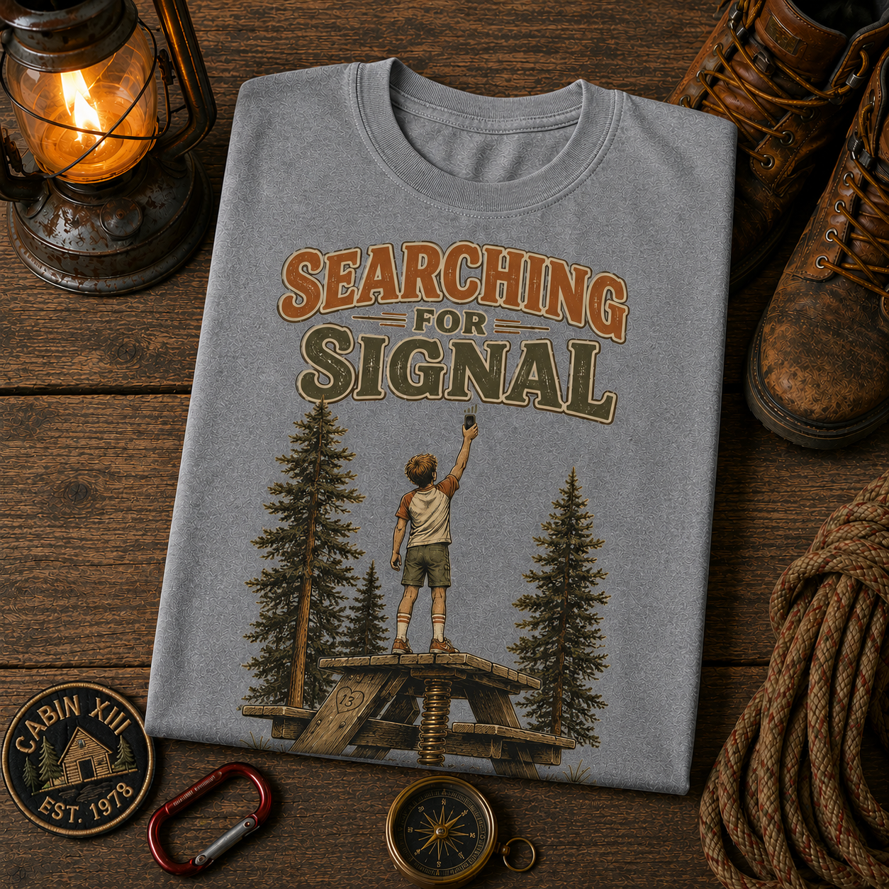 Searching for Signal Comfort Color Tee