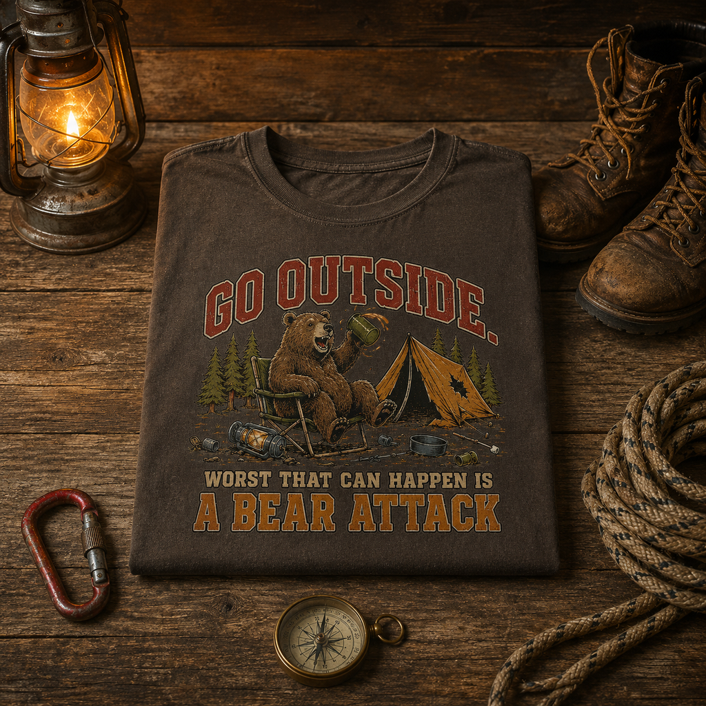 Bear Attack Comfort Colors Tee