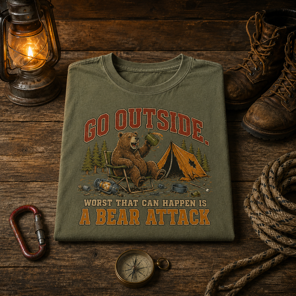 Bear Attack Comfort Colors Tee