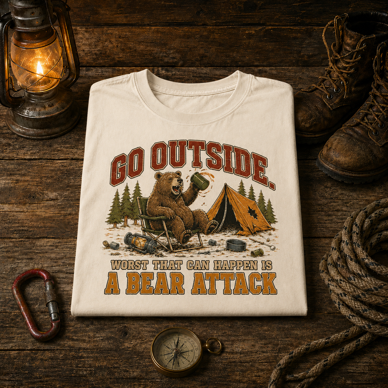 Bear Attack Comfort Colors Tee