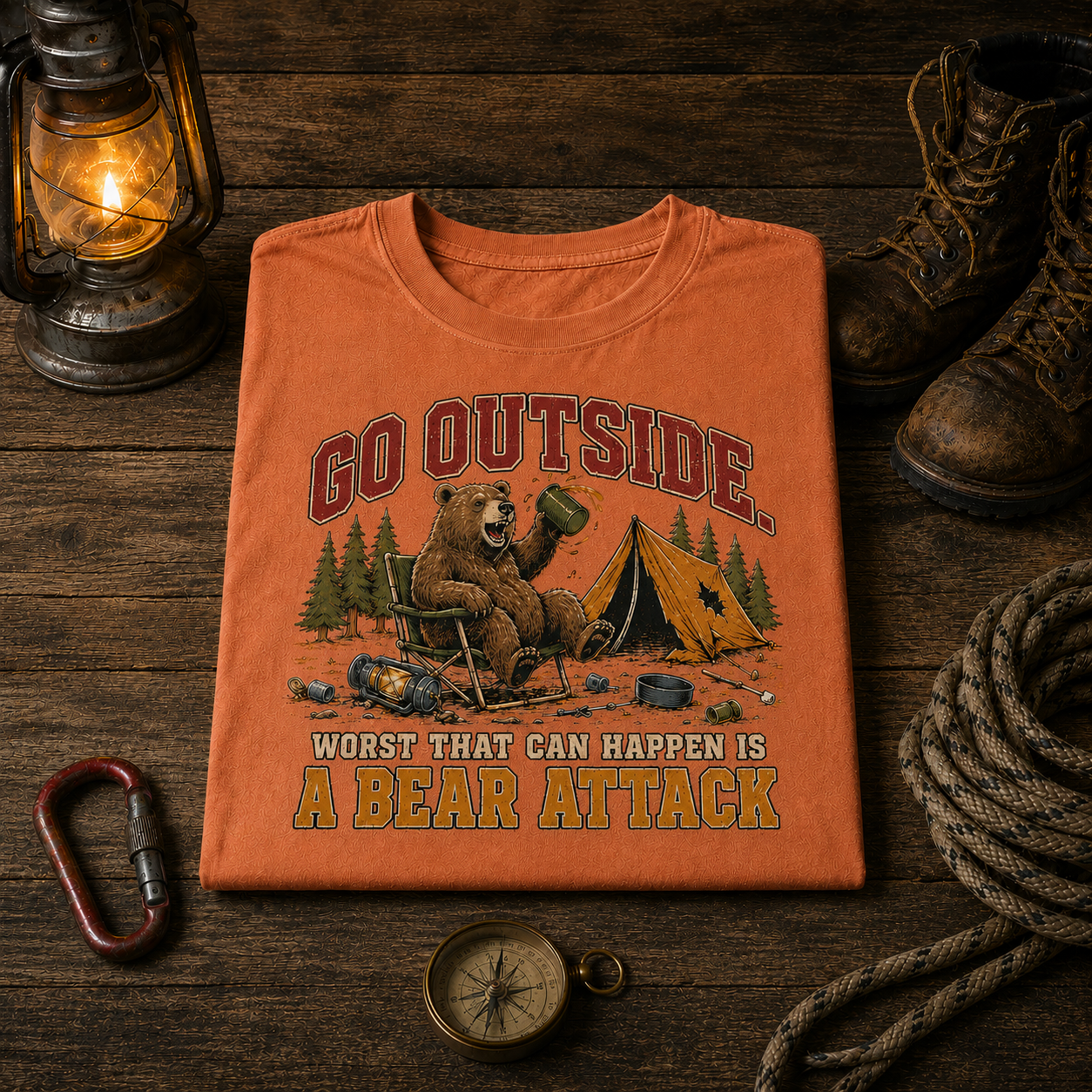 Bear Attack Comfort Colors Tee