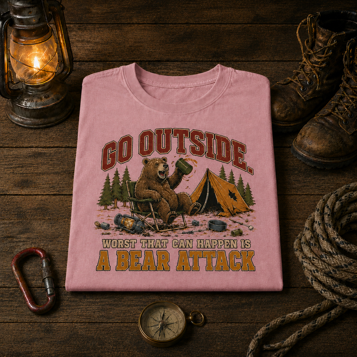 Bear Attack Comfort Colors Tee