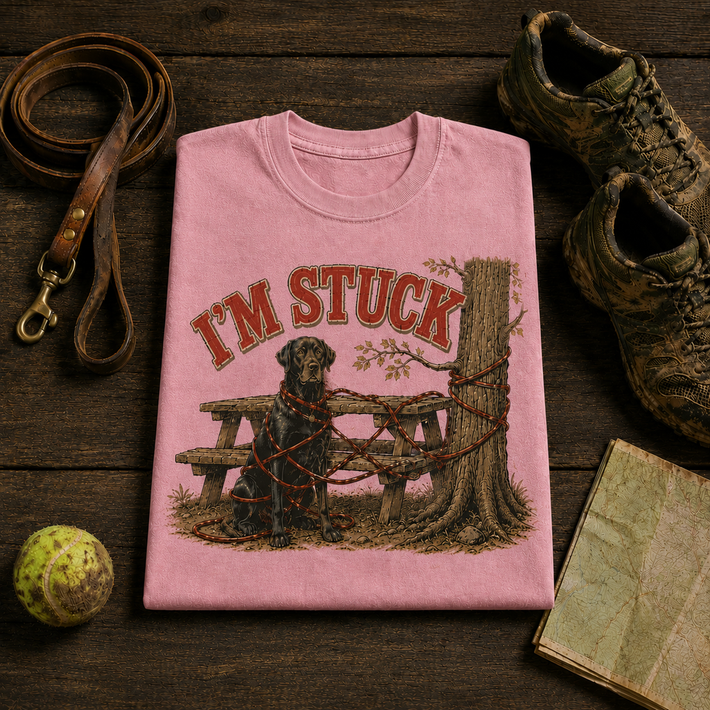 I'm Stuck Comfort Colors Tee