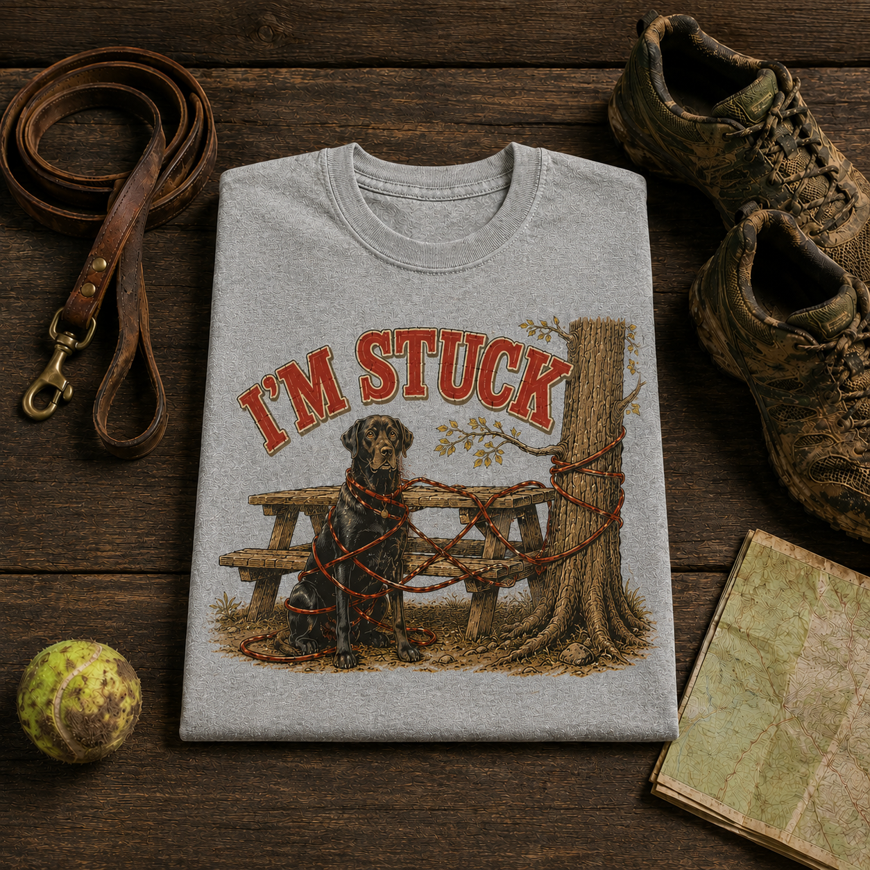 I'm Stuck Comfort Colors Tee