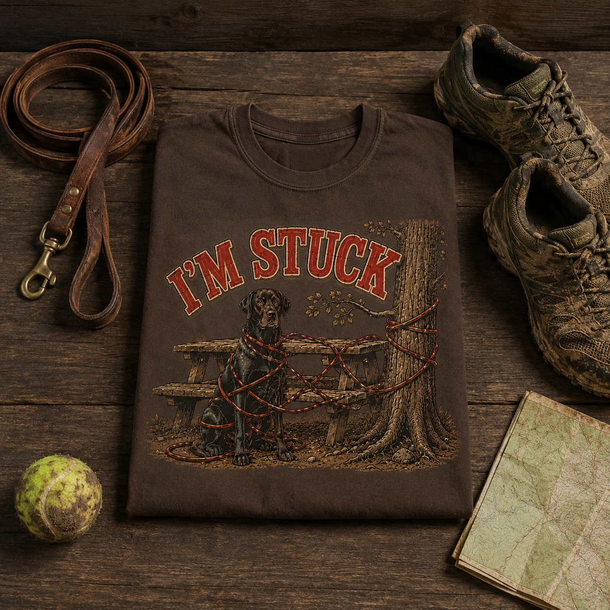 I'm Stuck Comfort Colors Tee