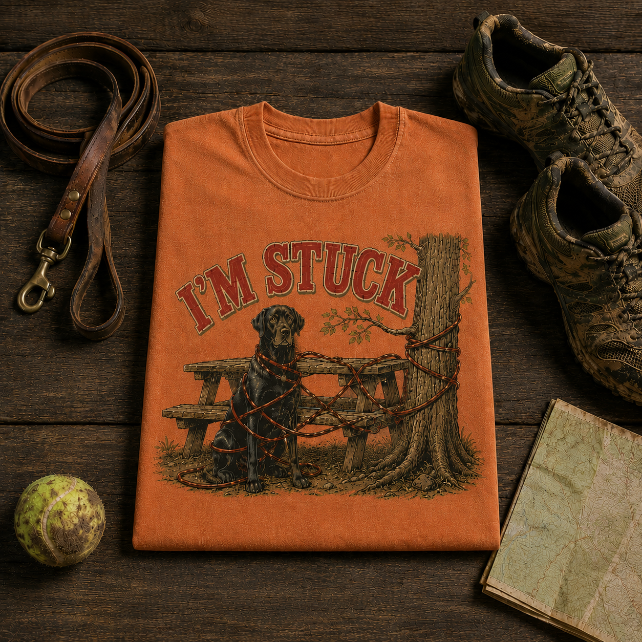 I'm Stuck Comfort Colors Tee