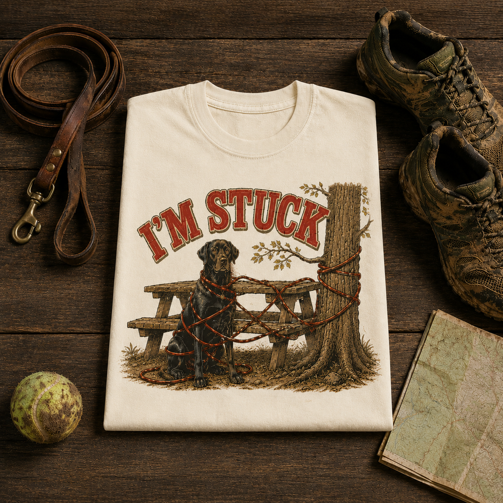 I'm Stuck Comfort Colors Tee