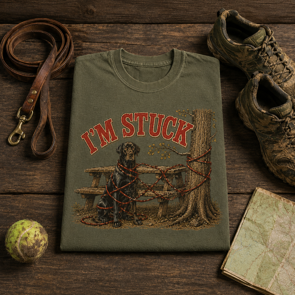 I'm Stuck Comfort Colors Tee