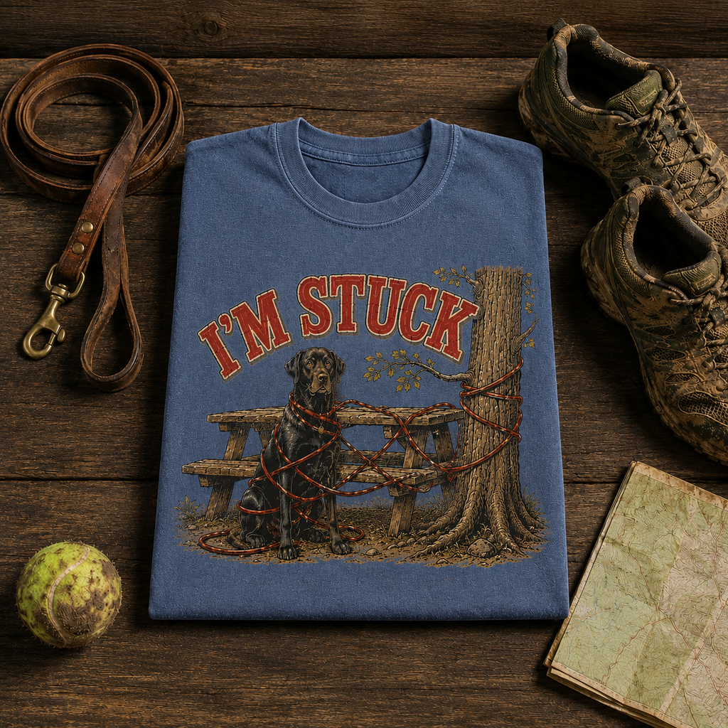 I'm Stuck Comfort Colors Tee