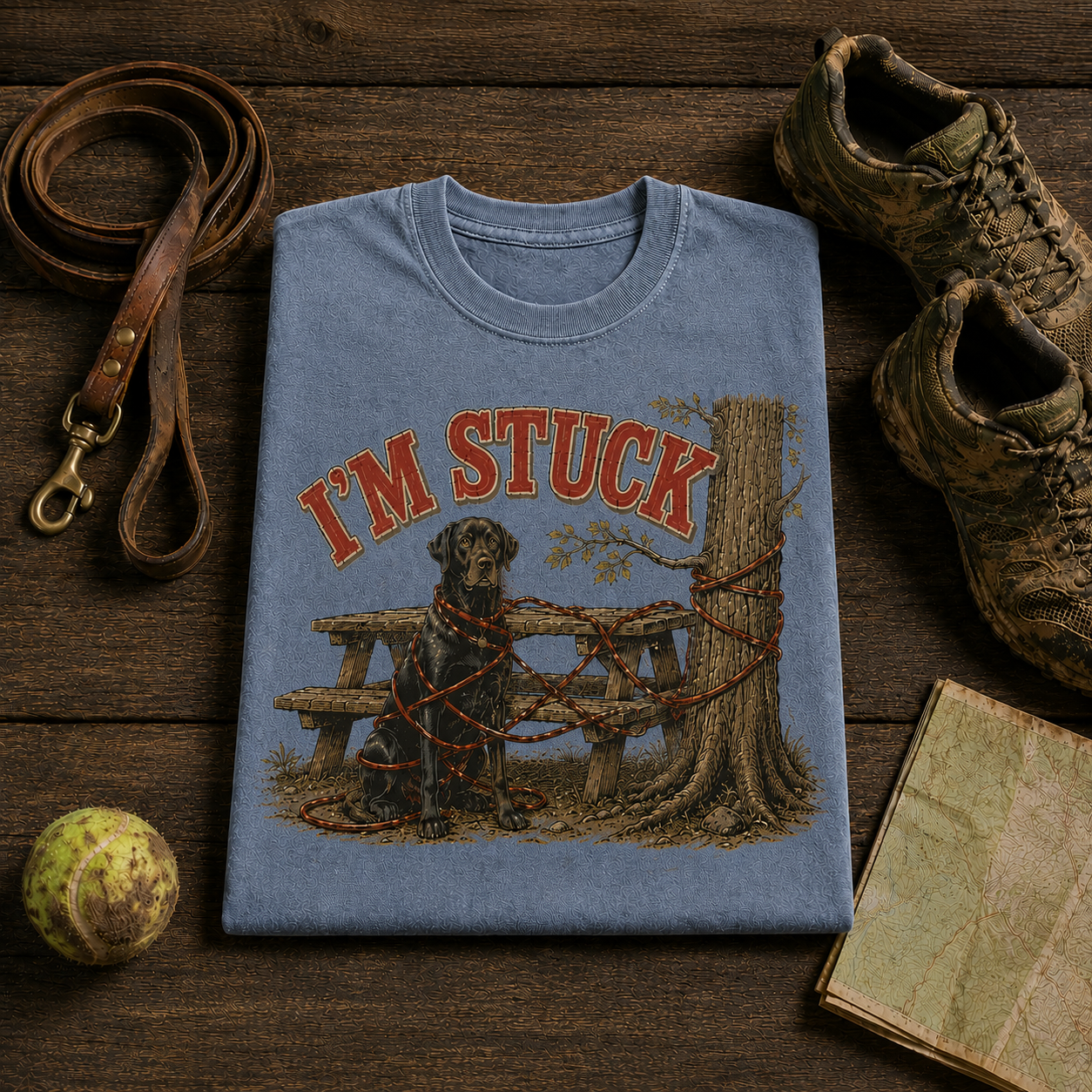 I'm Stuck Comfort Colors Tee
