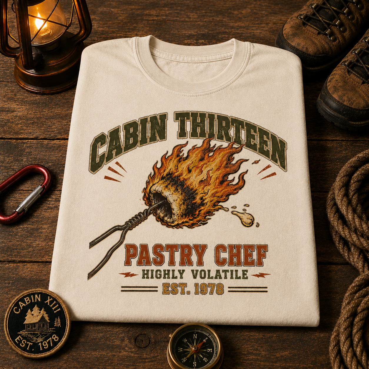 Camp Thirteen Pastry Chef Comfort Colors Tee