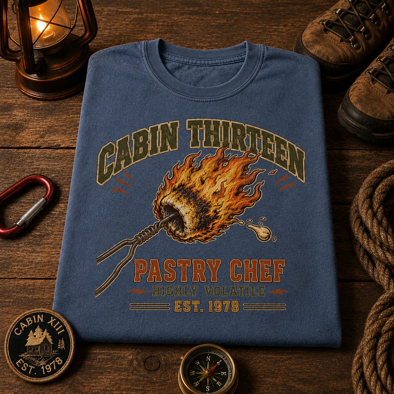 Camp Thirteen Pastry Chef Comfort Colors Tee