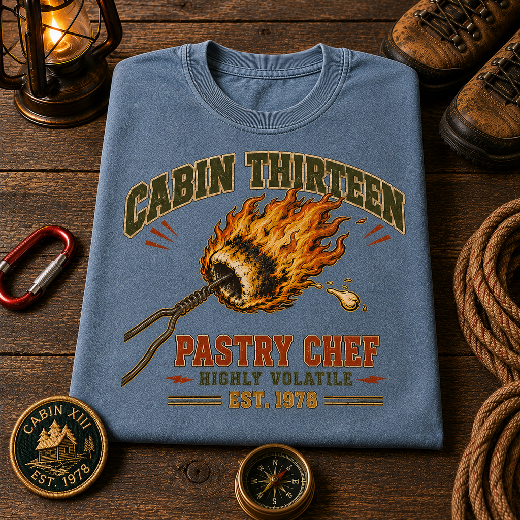 Camp Thirteen Pastry Chef Comfort Colors Tee