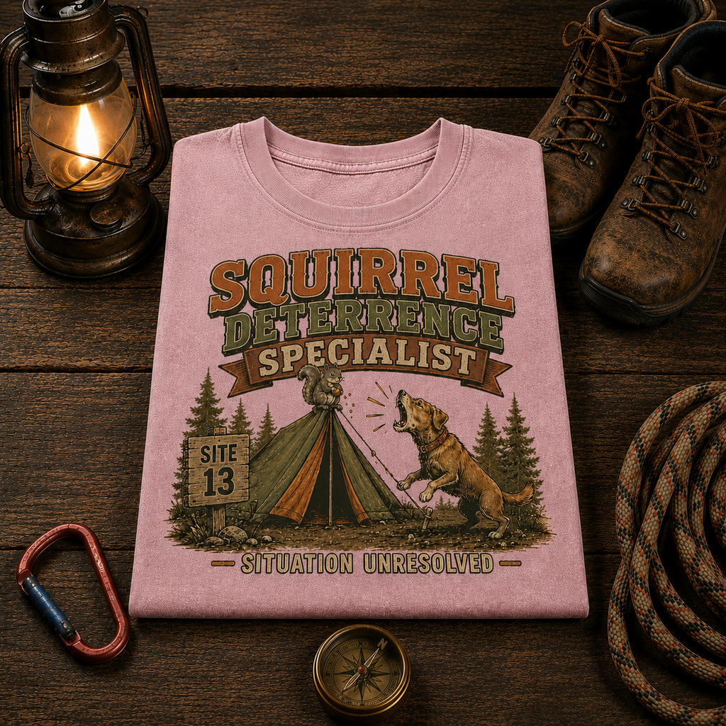 Squirrel Deterrence Specialist Comfort Colors Tee