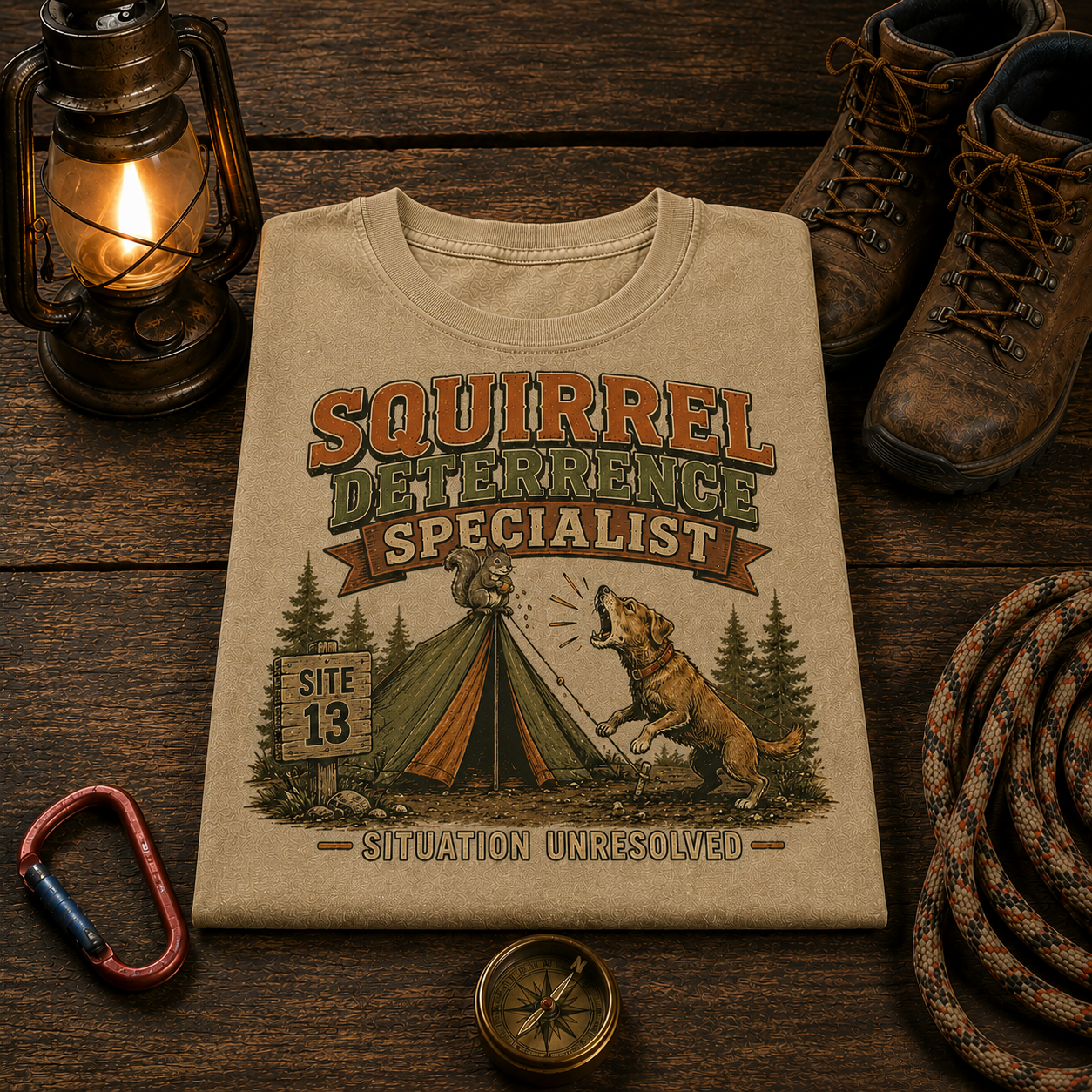 Squirrel Deterrence Specialist Comfort Colors Tee