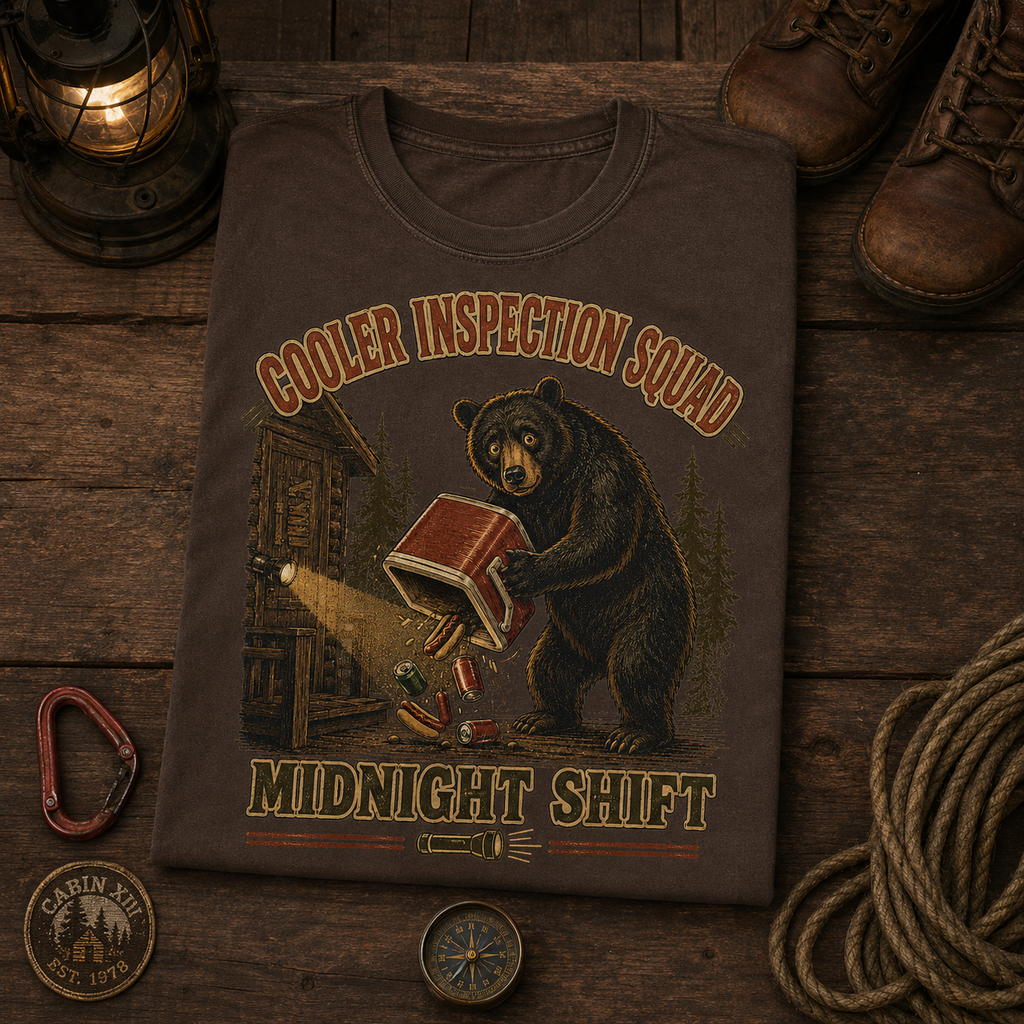 Cooler Inspection Squad Comfort Color Tee