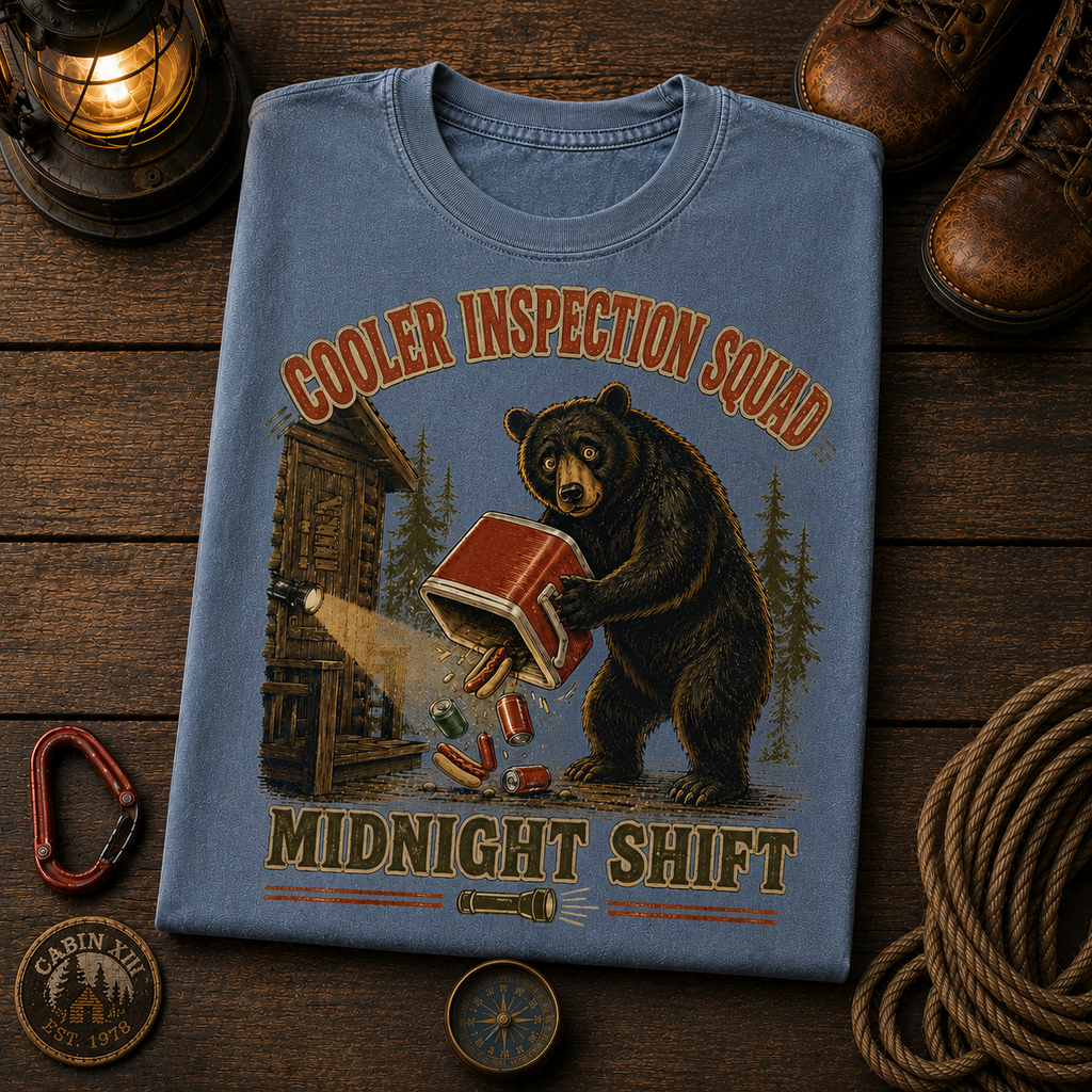 Cooler Inspection Squad Comfort Color Tee