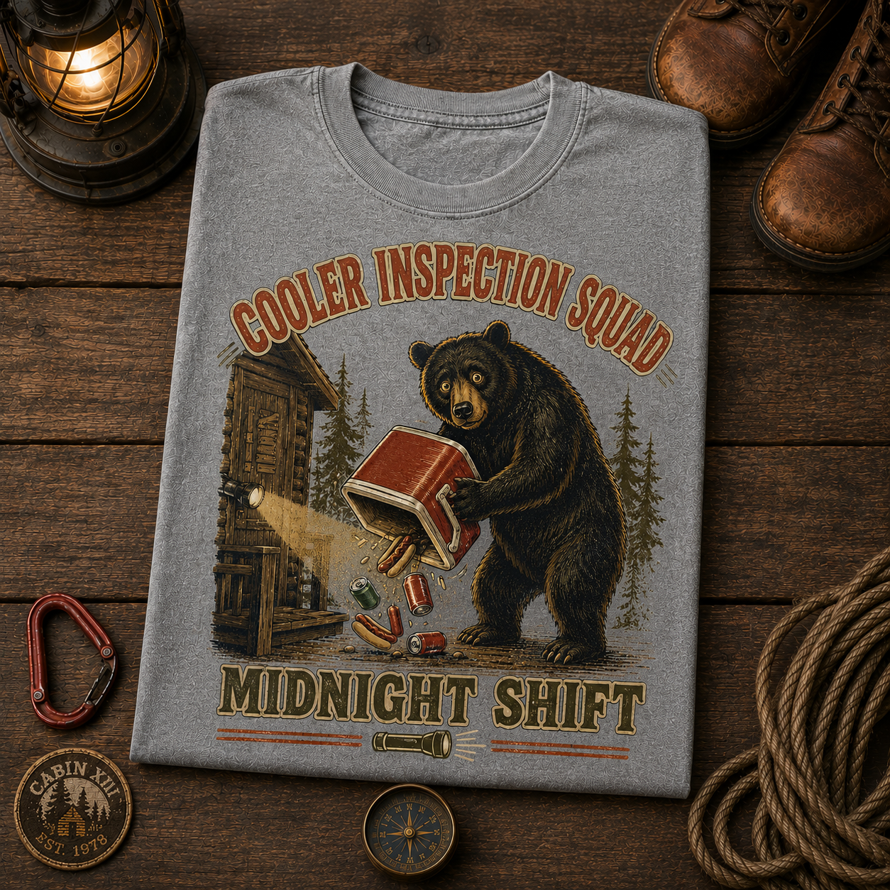 Cooler Inspection Squad Comfort Color Tee