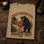 Cooler Inspection Squad Comfort Color Tee