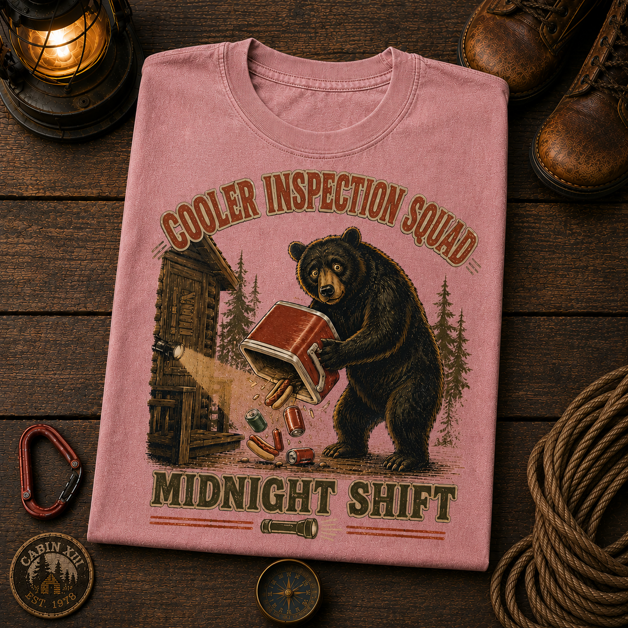 Cooler Inspection Squad Comfort Color Tee
